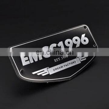 Hot Sale Eco-Friendly Aluminum Logo Nameplate