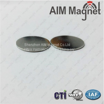 Thin disk neodymium magnet n35 nickel-coating