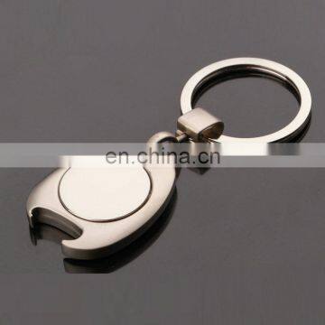 Make Custom Metal Coin Holder Keychain For Promotion