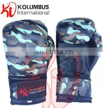 Camo Boxing Gloves In Synthetic Leather