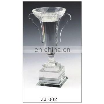 Competitive price wonderful crystal world cup trophy replica