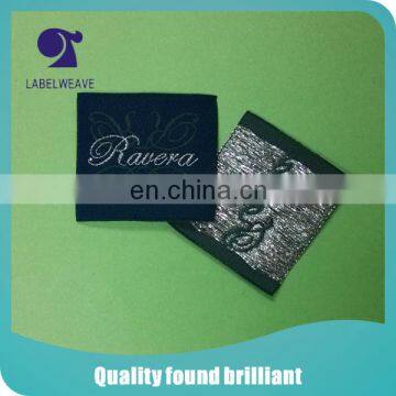 Cheap damask customized brand garment woven label facotry