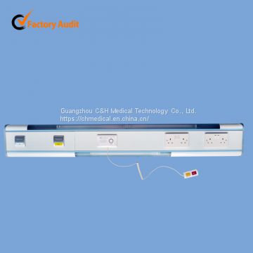 Horizontal Bed Head Panel for General Wards in Hospital Medical Gas Pipeline System