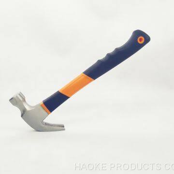 16oz Forged Steel Claw Hammer With Plastic Handle XL0020-2 photo-5