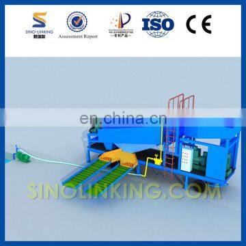 SINOLINKING High Efficiency Portable Gold Sluice Box/Gold Mining Machinery /Gold Washing Plant For Sale photo-5