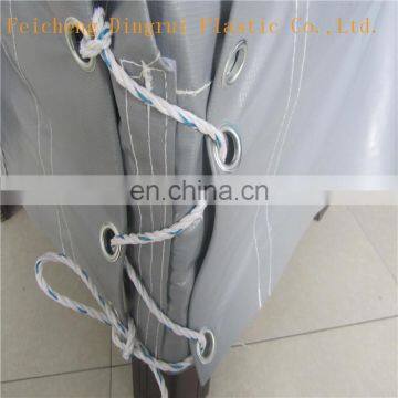 Low Price High Quality PVC Tarpaulin With D-rings For Truck Cover photo-3