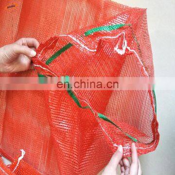 Fruits Vegetable packaging HDPE plastic raschel mesh bags