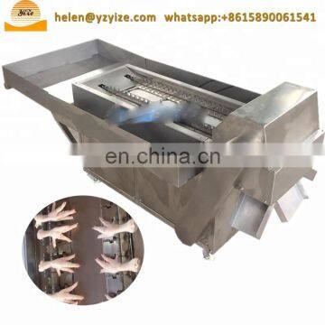 Chicken Feet With Pickled Peppers Machine Chicken Claw Cutting Splitter Machine