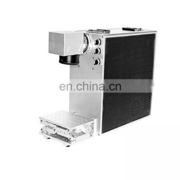 metal laser marking applicable 20w 30w mini small size fiber laser marking machine for sale