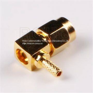 Right Angle Male SMA to Female SMA RF Switching Connector photo-2