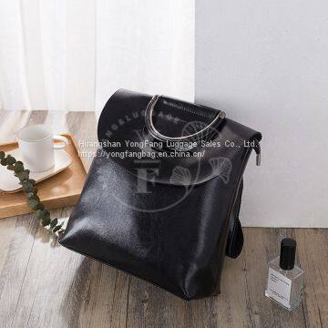 2019 New Fashion Women's Bag Foreign Trade Women's Backpack Leather Retro Casual Handbag