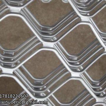 Anodize silver aluminum alcomesh 7mm 800x5800mm