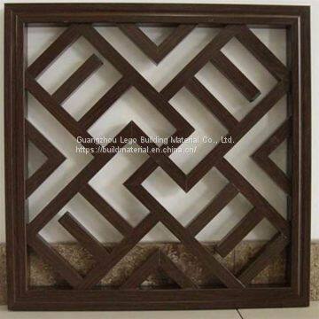 Engraved Aluminum Plate Shape Artistic Perforate Aluminum Veneer