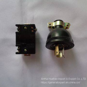 2KVA 5KVA 168F 188F USA Type Generator Plug and Socket Spare Parts