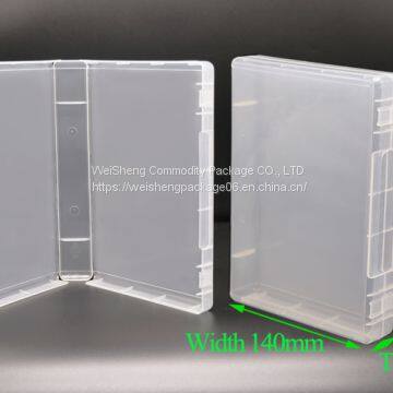 WEISHENG 35mm Square Transparent Plastic Box Stamp Storage Case Standard Cases PP Boxes Multifucntion