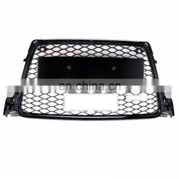 2009-2012 Honeycomb Mesh Grille + Fog Light Grill for Audi A4 S4 B8 8T RS4 Style photo-5