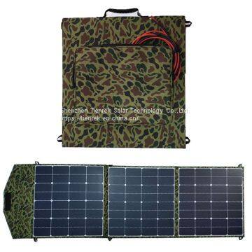 Outdoor Portable Camping Charger Sunpower Foldable Solar Panel 150W 160W