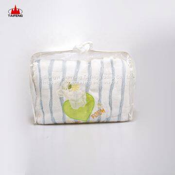 embroidered animal baby blankets 2020 soft baby flannel cute baby flannel blanket