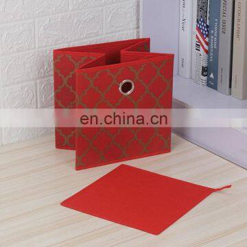 Home Office Foldable Toy Cloth Linen Storage Box photo-7