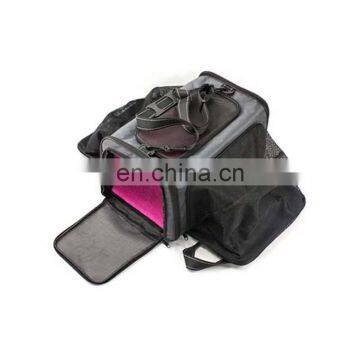 Waterproof Pet Dog Travel Cage With Roll Up Window Waterproof Pet Carrier for Dog Cage