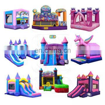Inflatable Jumper Bouncer Jumping Bouncy Castle Bounce House Combo for Girls