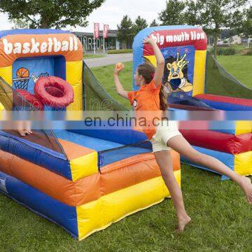 Inflatable Baseball Snowball Basketball Big Mouth Carnival Games Set For Events photo-4