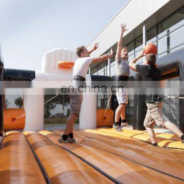 Guangzhou Inflatable Sports Arena Basketball Soccer Field For Sale photo-2