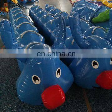 Funny Team Working Games 6 Person Inflatable Caterpillars Outdoor Event Party With Cheap