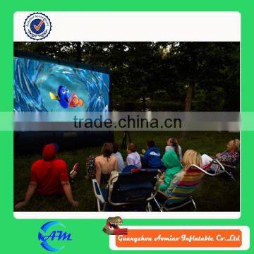 family together watching movie screen for sale