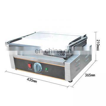 Commercial Sandwich Panini Press Grill Full Grooved Plate Electric Contact Grill Commercial Panini Press photo-2