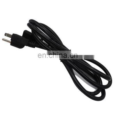 black 1.8meter 1.5mm dc 3 cores power cable ac power cable cord