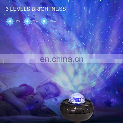2021 Best Seller Bluetooth Baby Starry Sky Laser Night Light Projector With Music