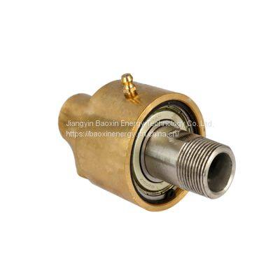 50A Npt Male Thread Brass Water Rotary Union Quick Couple Joint photo-5
