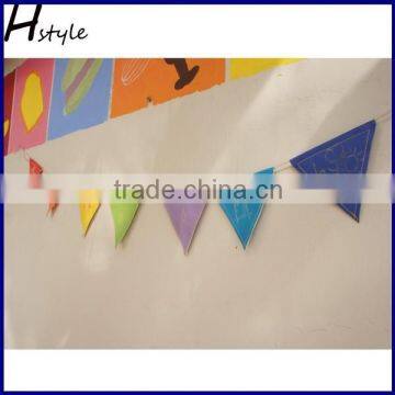 Birthday Party Feather Bunting Flags PLF002