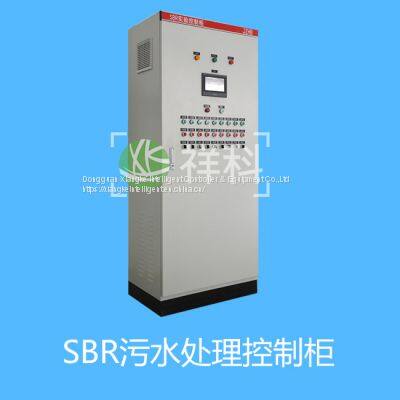 Sewage treatment control cabinet.