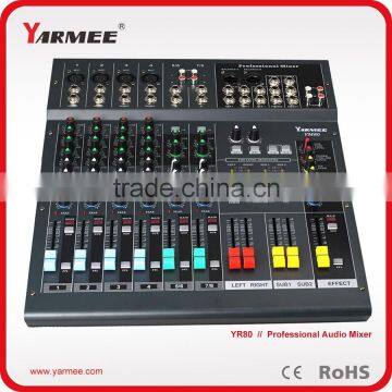 High-performance Independent Power Mixing Console--YARMEE YM80