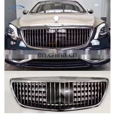 NEW AUTO CAR BODY PARTS FOR Benz W222 S-CLASS Upgrade Babs Maybach Bumper Grille 2013-2019 CAR BODY KITS