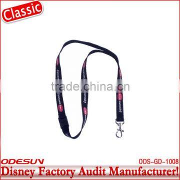 Disney factory audit polyester lanyard 143211