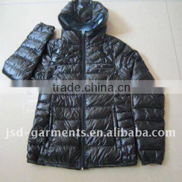 mens black shiny padded jackets ,2012 Winter Season