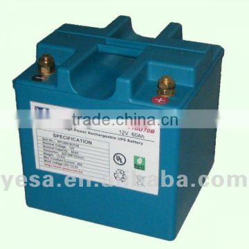 Lithium Iron Phosphate Battery Pack for UPS 12V/60AH 24V/30AH