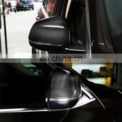 Side Mirror Cover Interior Decoration for Bmw X3 X4 X5 X6 in Chrome Carbon Fiber photo-5