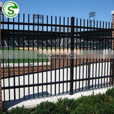 Oman decorative wrought iron fence panels security steel fencing