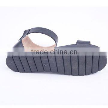 China Wholesale Comfort Flat Heel Sandals Women With Back Zipper photo-6