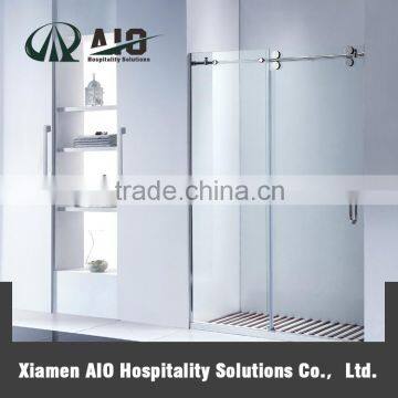 New products on china market shower glass door,frameless glass shower door,glass sliding shower door