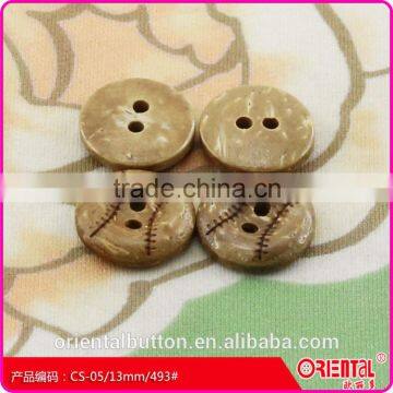 11mm Natural Raw Material Coconut Shirts Button photo-3