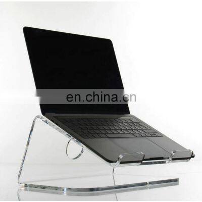 Clear Acrylic Laptop Stand Computer Table Stand