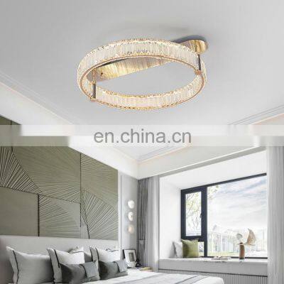 Modern Style Indoor Decoration Hotel Restaurant Home Luxury Crystal LED Ceiling Lamp