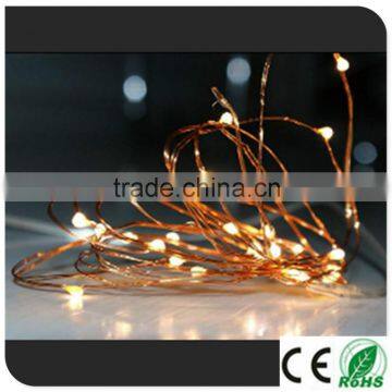 led christmas copper wire string light