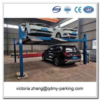 Made in China Double Four Post Lift/4 Post Hydraulic Car Park Lift/Double Four Post Lift/Double Wide 4 Post Car Lift for Sale