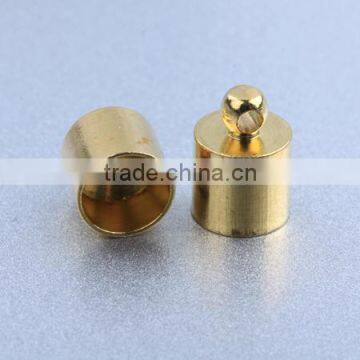 manufacture strong jewelry findings brass cord end